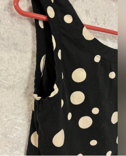 Baby Doll, Sleeveless,Polka Dots, Dress - Picture 4 of 5