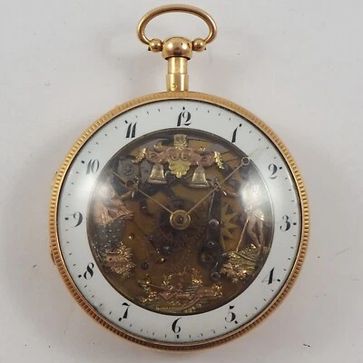 JACQUEMART Figurenautomat Glockenschlag & Viertelrepetition aus Breguet Familie - Bild 1 von 4