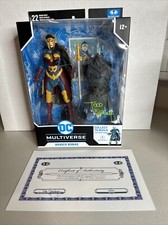 WONDER WOMAN DC Multiverse 2022 Figure Signed Todd McFarlane COA Frost King BAF