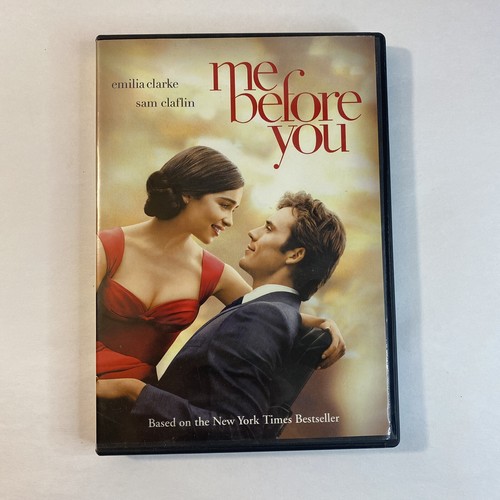 Me Before You (DVD, 2016) Widescreen Drama Romance Emilia Clarke Sam Claflin - Imagen 1 de 5