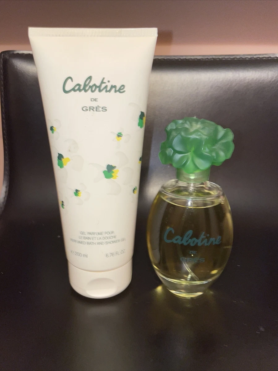 CABOTINE DE GRES 2 PIECE SET 3.4OZ EAU DE TOILETTE SHOWER GEL