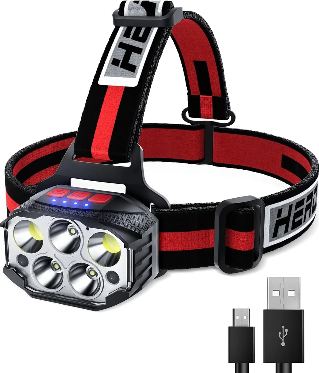 Rechargeable head torch with red light online