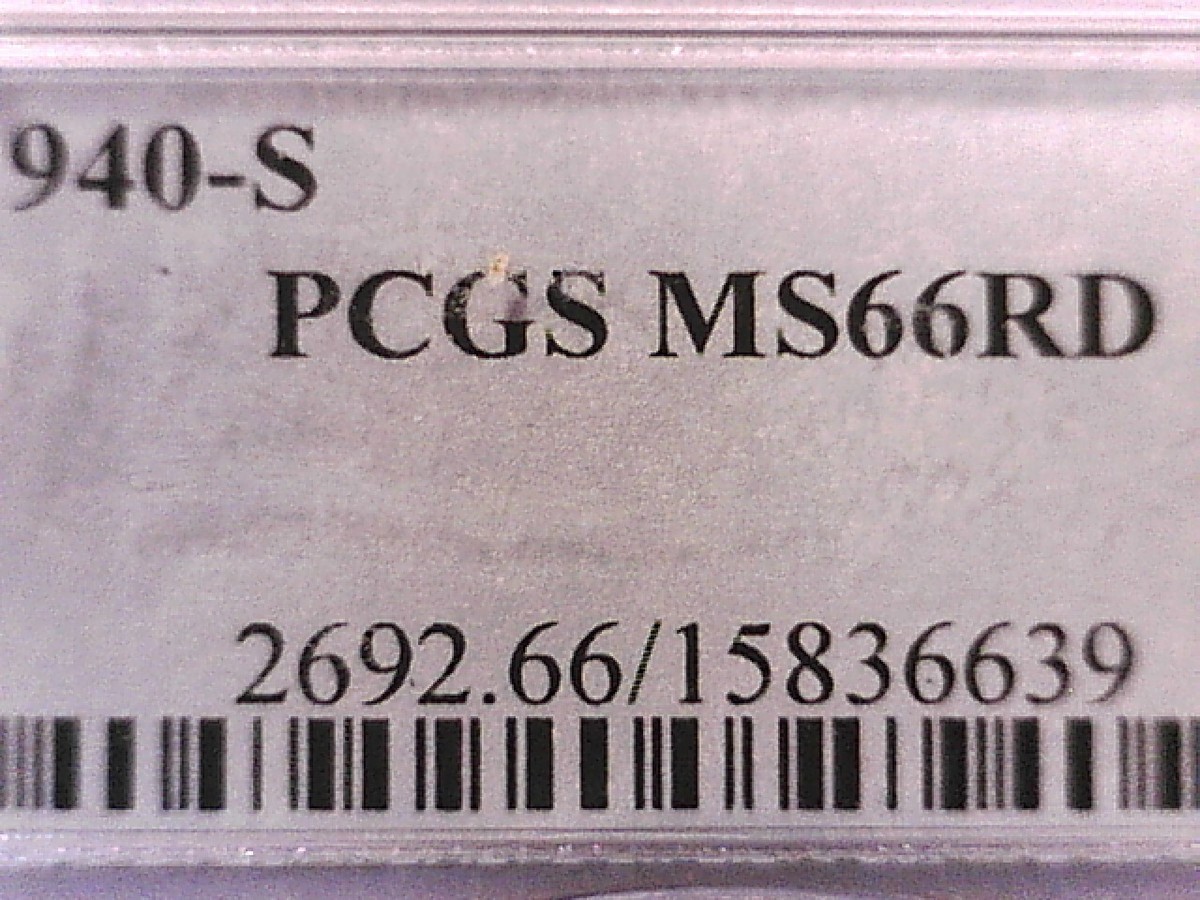 1940 S Lincoln Wheat Cent Penny PCGS MS 66 RD 15836639 | eBay