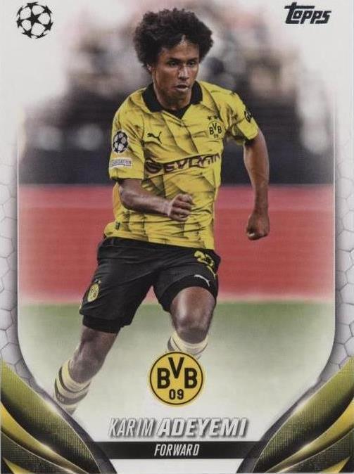 2025-26 Topps Uefa Club Competitions - Karim Adeyemi #TSR-KA for