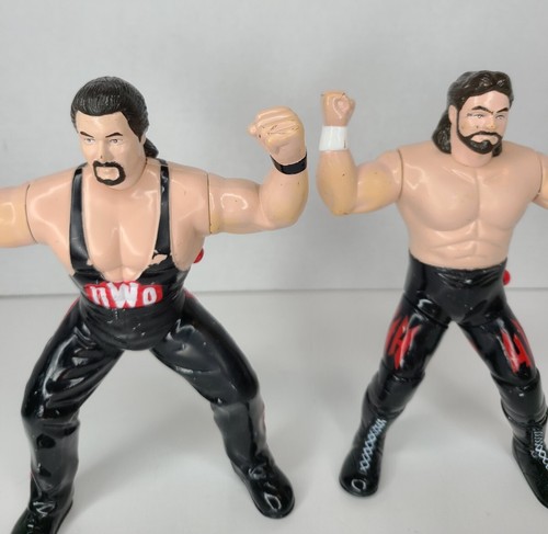 WCW Vibrating Figure - OSFTM NWO 1997 OSFT Lot Of 8 Figures. Working Read - Picture 9 of 11