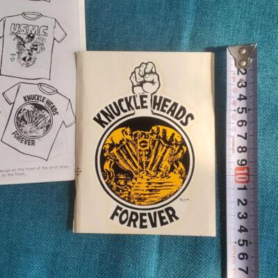 Ed Roth 1970 Knuckle Head Water Decal Catalog set Big Daddy