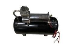 Turbo Compressor And Tank System For Air Horns 5 Gallon Air Tank Kit New Turbo Compressor And Tank System For Air Horns 5 Gallon Air Tank Kit New