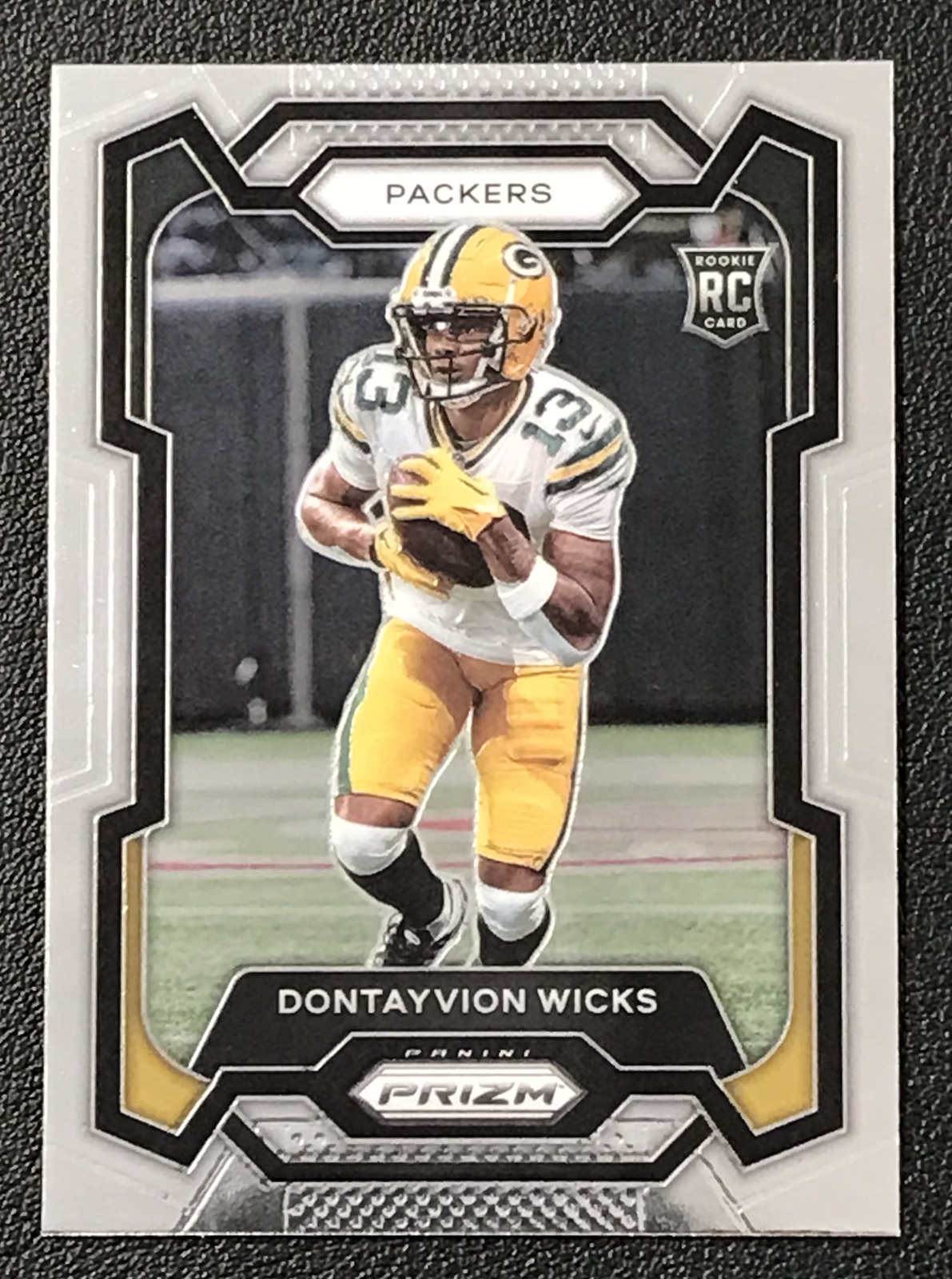 2023 Prizm #333 Dontayvion Wicks ROOKIE CARD Packers NO RESERVE!