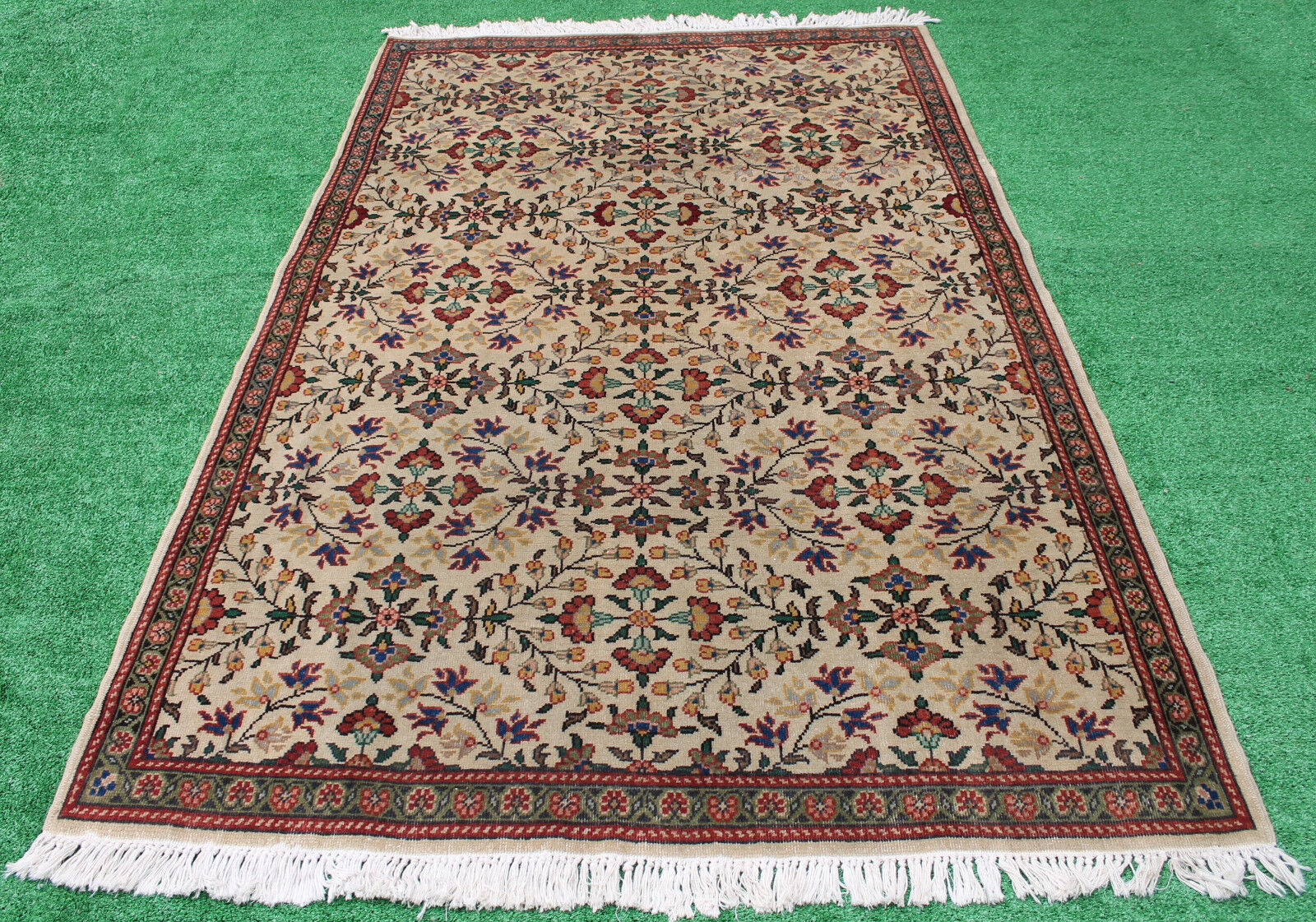 Ranking TOP19 5 ☆ very popular Turkish Rug 62''x93'' Kayseri Vintage Anatolian Primitive Carpet