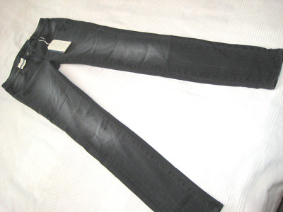Tom Tailor jeans pants size 164 170 black gray low waist extra Skinny Lissie New