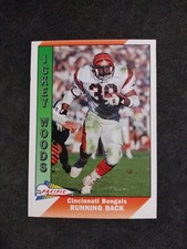 1991 Pacific #75 Ickey Woods Cincinnati Bengals Football Card