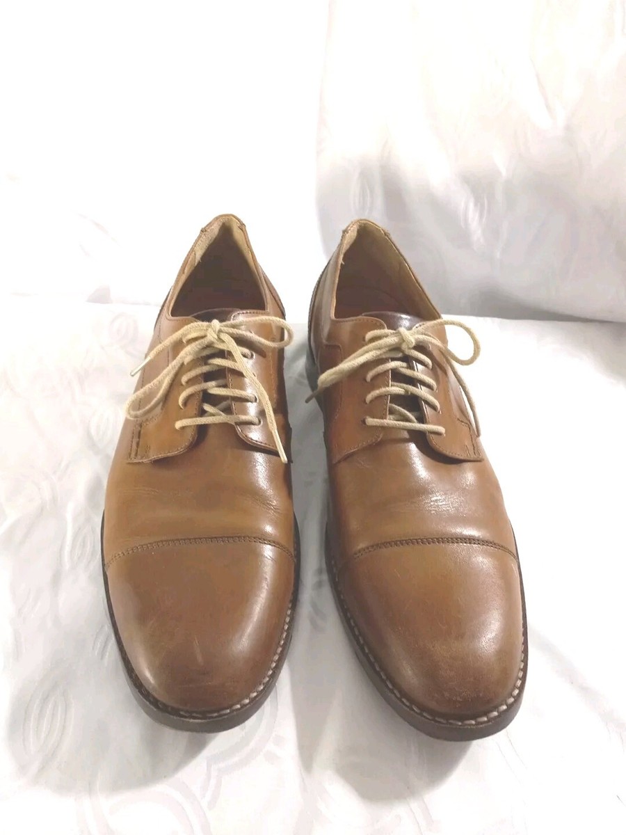 Johnston & Murphy Cap Toe Lace-Up Oxford 20-1822 Brown  display picture 2
