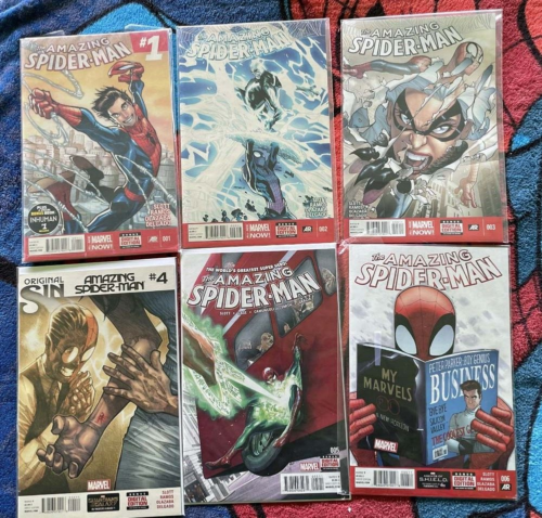 The Amazing Spider-Man #1-6 en muy buen estado-nm- #4 seda en muy buen estado- casi nuevo - Imagen 1 de 2