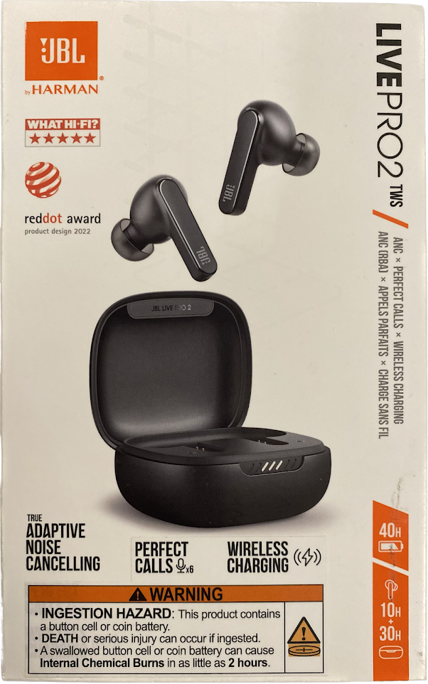 JBL LIVE PRO 2 ローズ【格安中古美品】 JBL LIVPRO2TWRAM Live Pro 2 TWS True Wireless Noise