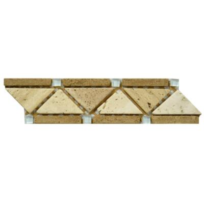Bordüre SKP Italian Style Nr.504 18666 Paros beige matt Naturstein 6 x 22 cm