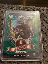 2021 Prizm Draft Picks Green Wave Devonta Smith Crusade #165