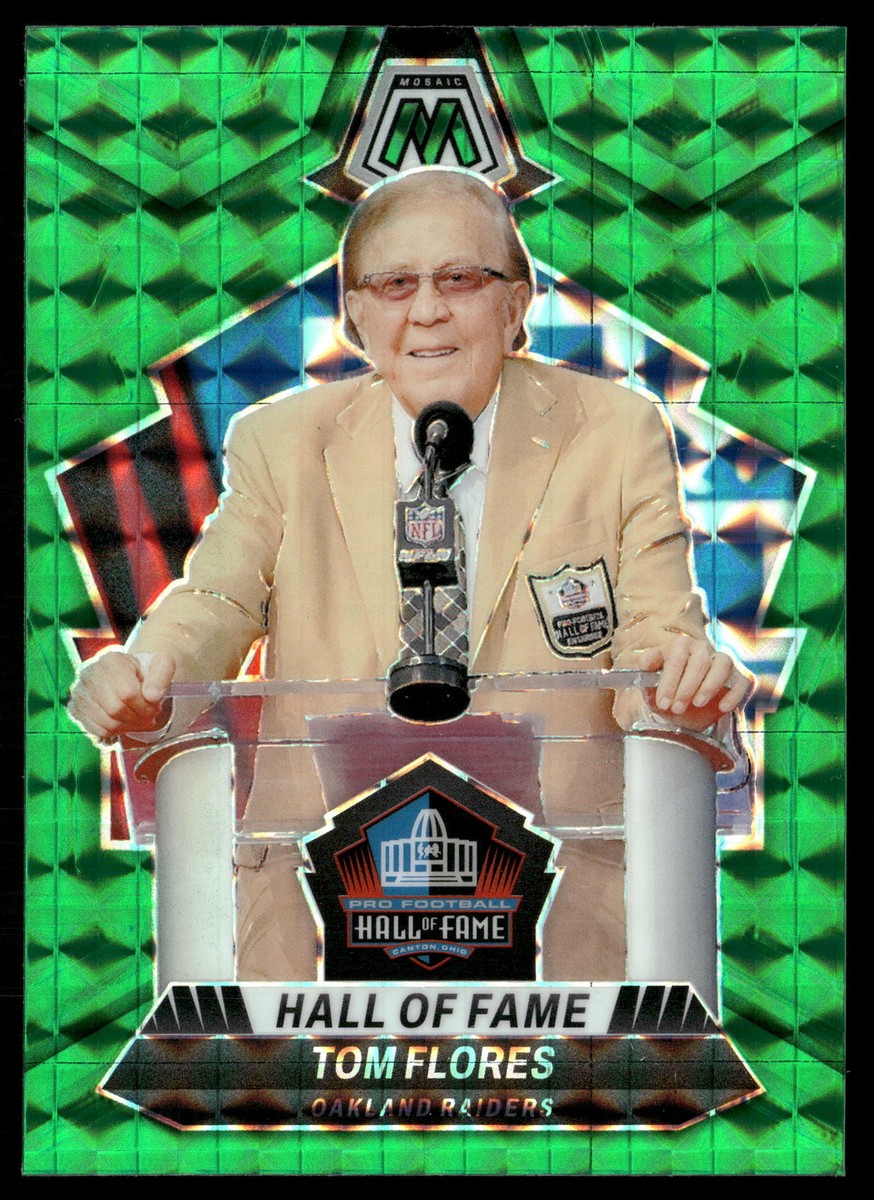 サンフラページです 2024 Panini Mosaic Mosaic Green Tom Flores Oakland Raiders #297 | eBay