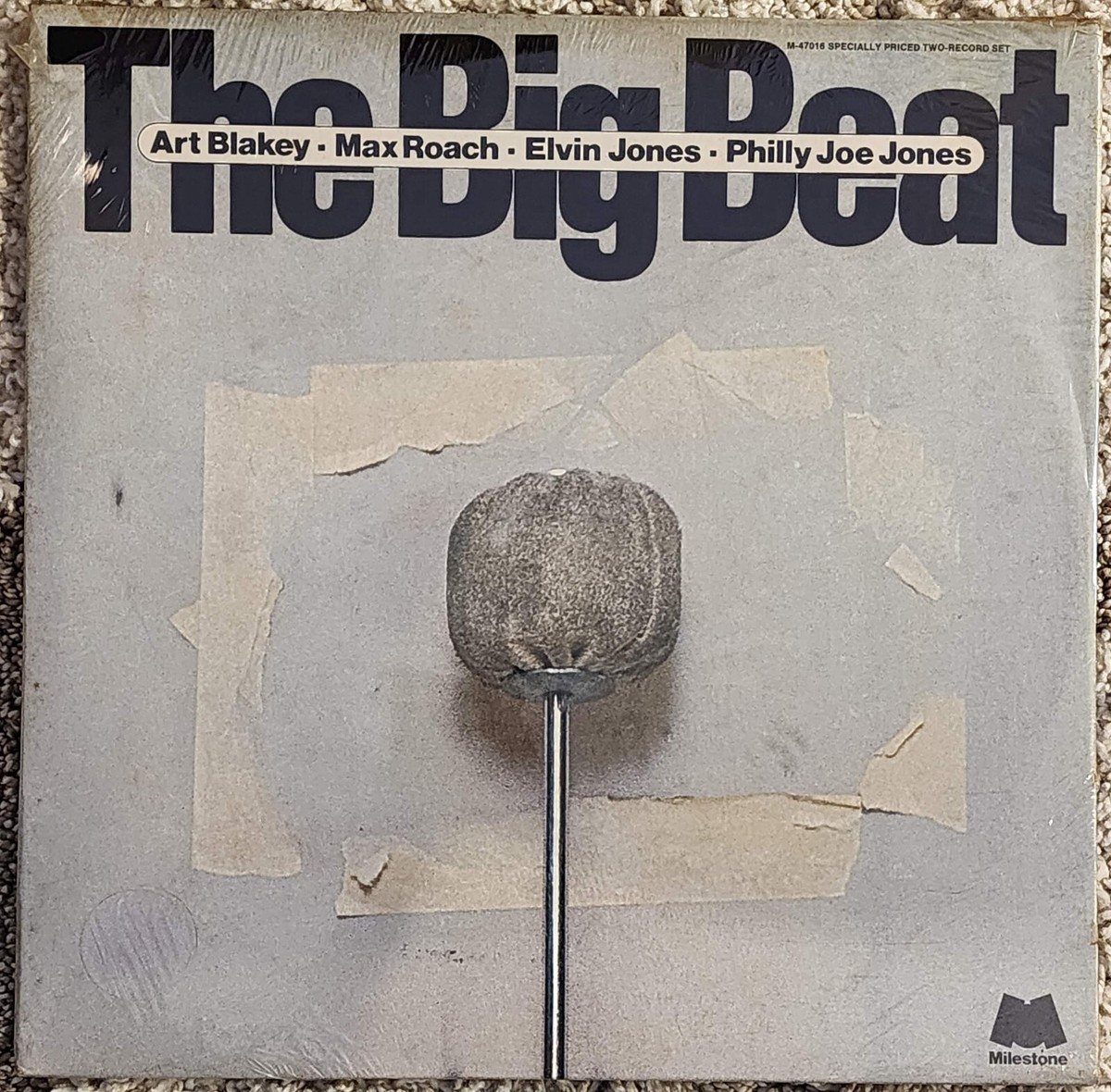 THE BIG BEAT MILESTONE Art Blakey/Max Roach/Elvin Jones 1974