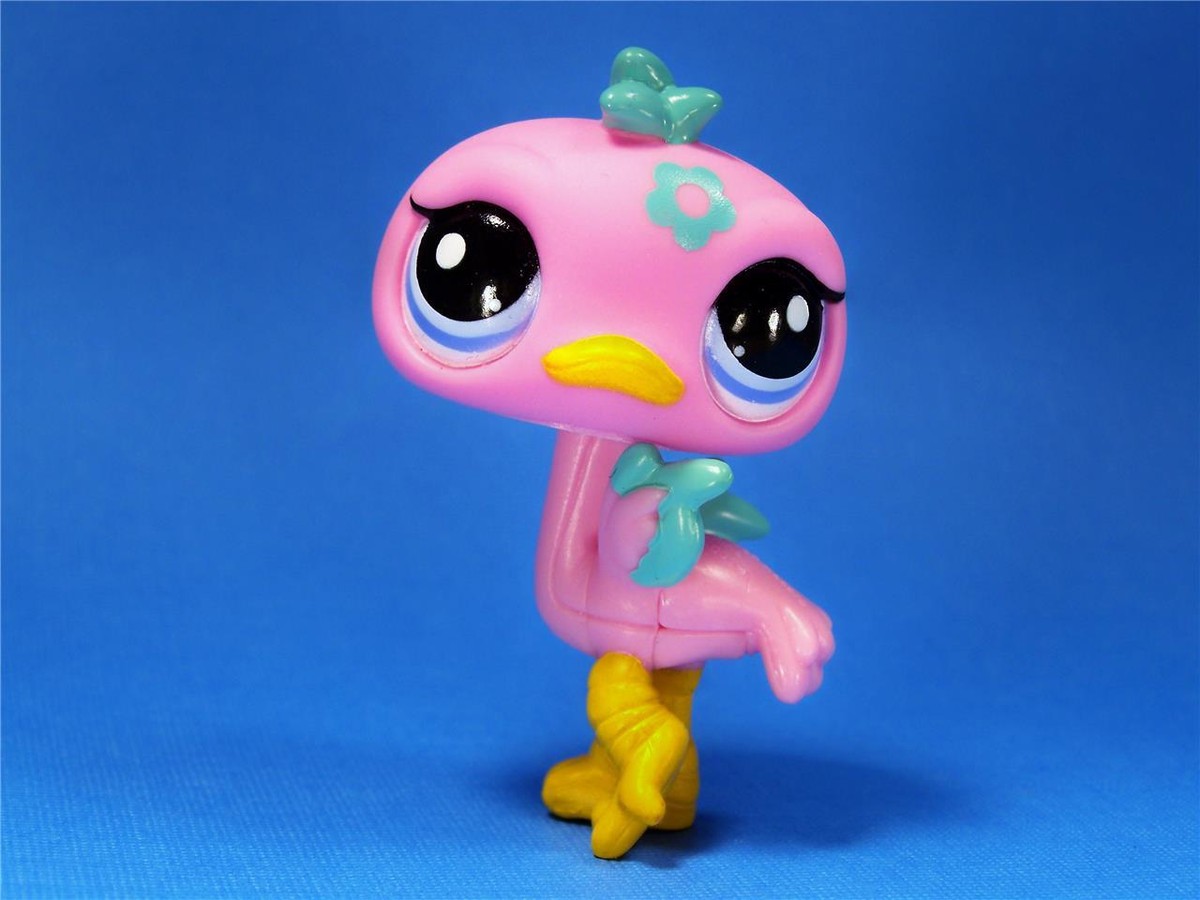 Figurine Littlest Pet Shop Ours Pailleté N°2343 - Marque Hasbro - Occasion, Bon état