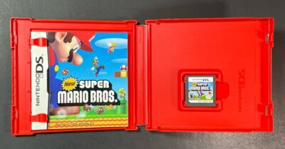 New Super Mario Bros [ RED Case ] (DS) USED | eBay