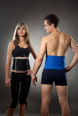 LOREY - Hochwertige Rückenbandage aus Neopren, Rückenstütze, Lumbalbandage