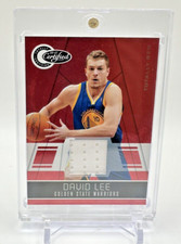 2010-11 Totally Certified Red Materials #143 David Lee Jersey /249 Warriors