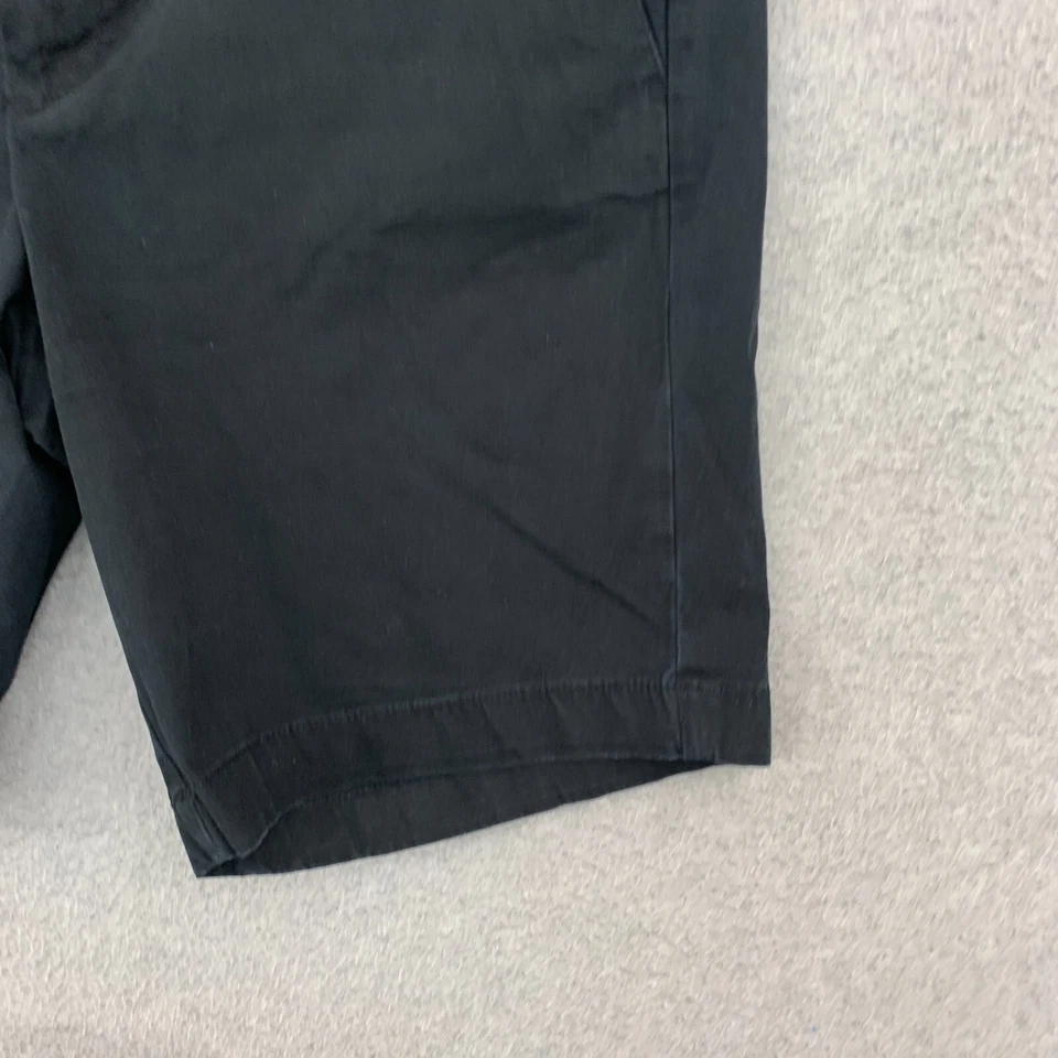 J. Bermudas Crew para mujer talla 10 elásticas negras entrepierna de 8" Foto 3 de 4