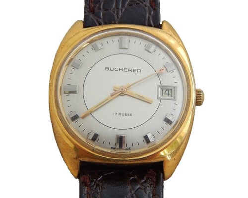 Bucherer Swiss Vintage Hidden Watch Marcasite Bracelet 17  display picture 2
