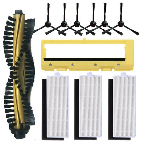 Fit ILIFE A4 A4S Robotic Vacuum Cleaner Accessory Main Side Brush HEPA Filter SE - Picture 66 of 82