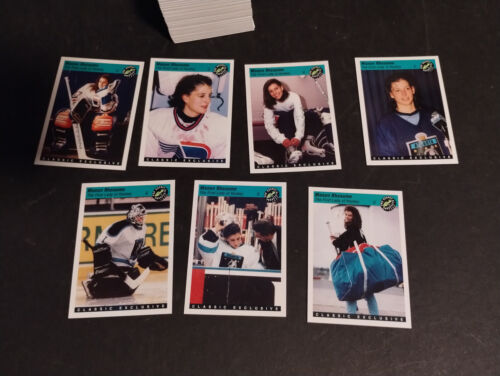 1993 Classic Pro Hockey Prospects Complete Set with Manon Rheaume - Picture 2 of 2