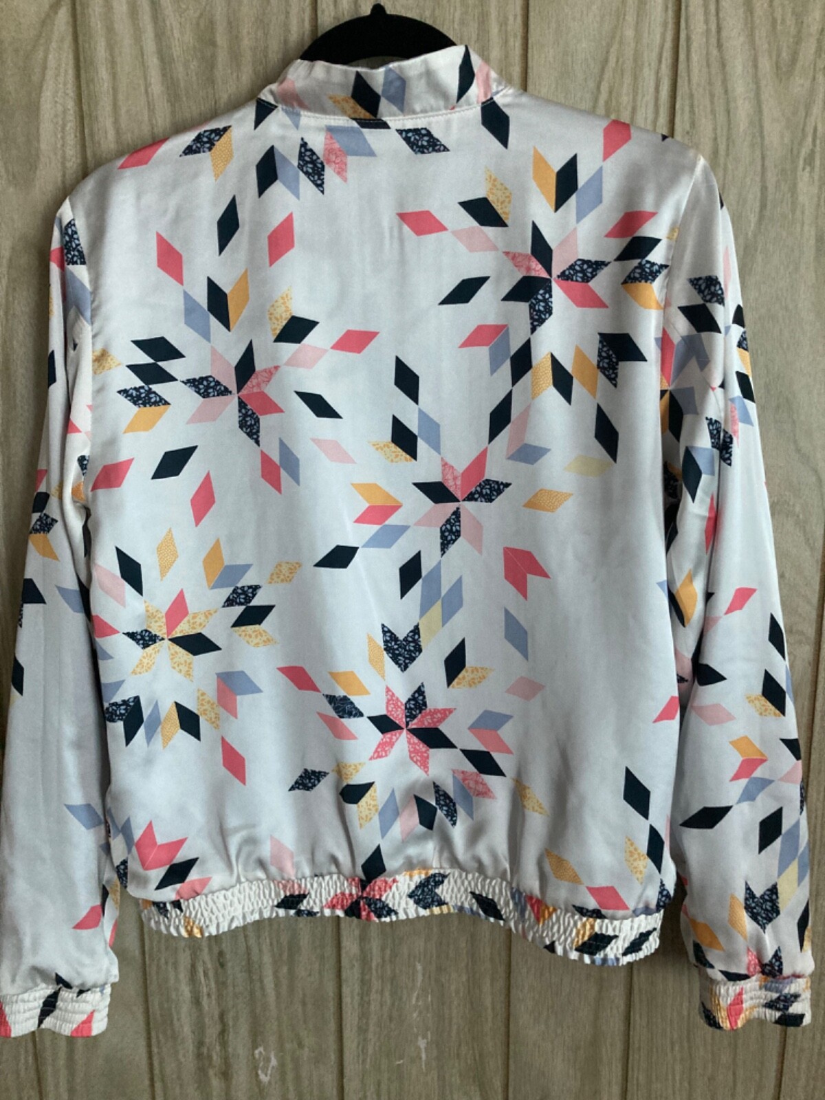 GAP  Pattern Reversible Bomber Jacket Size Small … - image 2