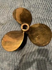 18" vintage brass boat propeller 1950s