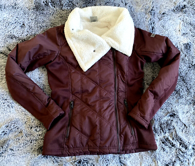 Avalanche Outdoor Supply Asymmetrical Maroon, Sherpa Lined