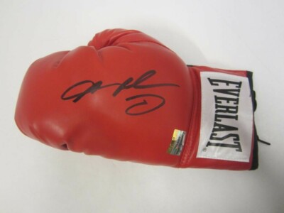 SUGAR RAY LEONARD SIGNIERT HANDSIGNIERT BOXHANDSCHUH COA