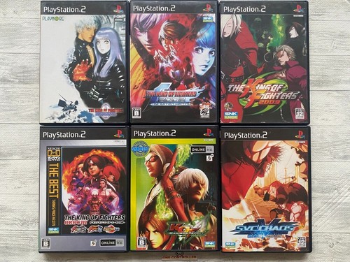 SONY PS2 The King of Fighters 98 2000 2002 2003 & Maximum Impact A & Svc Chaos - Photo 1/14