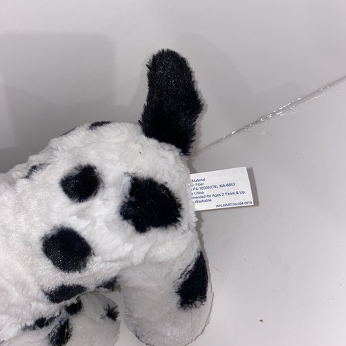 Walmart Dalmatiner Plüsch Welpe Liebe Hund 13 Zoll rote Herzen Satinschleife - Bild 5 von 8