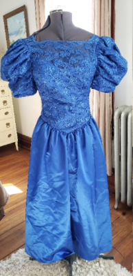 Western saloon costume vintage dress Victorian dress lace corset blue headband | eBay Western saloon costume vintage dress Victorian dress lace corset blue headband | eBay
