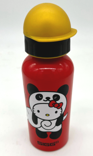 Sigg Hello Kitty Panda Water Bottle - Red/Black/Gold - Swiss Made - Sanrio - 第 1/3 張圖片