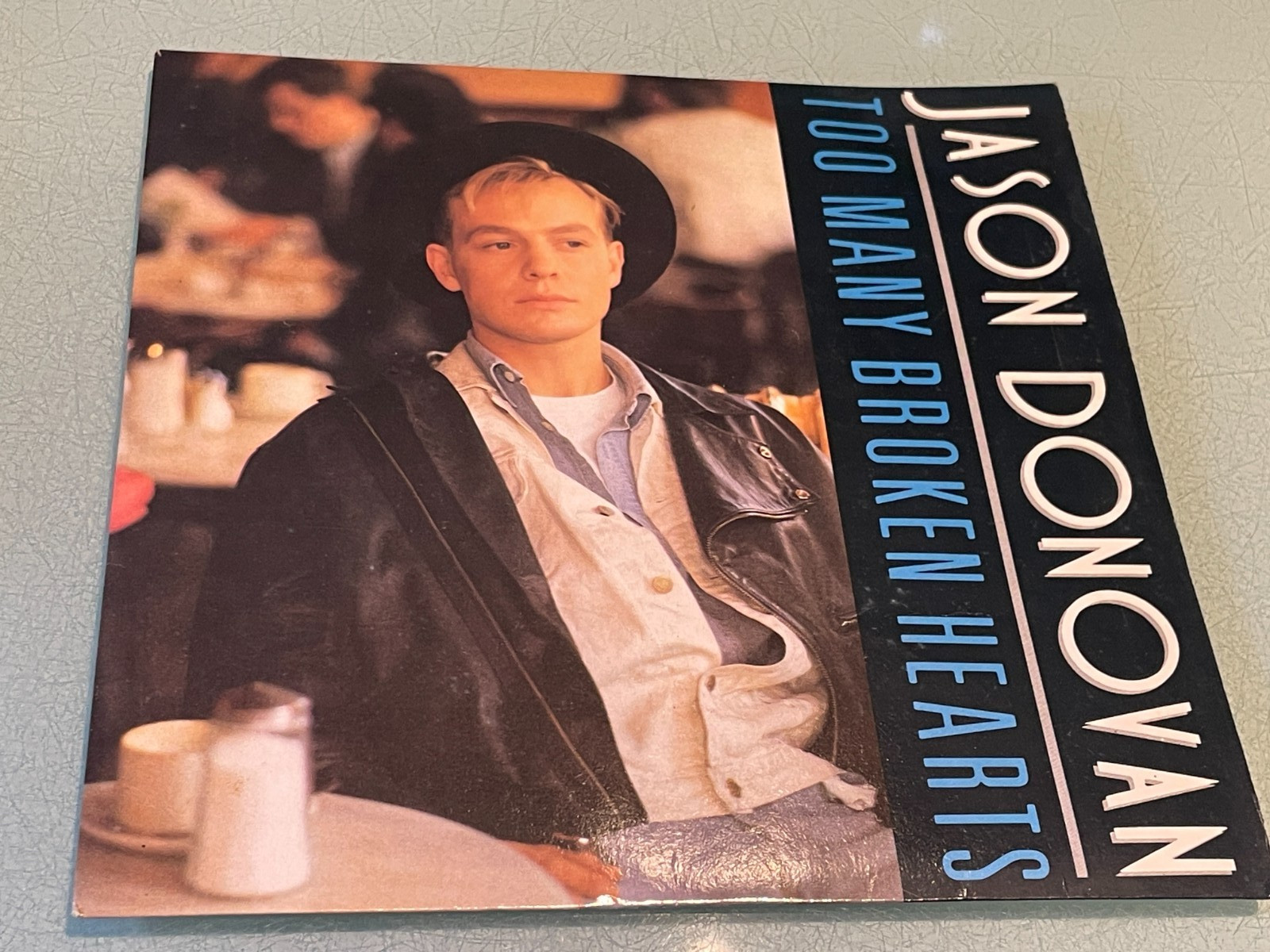 Jason Donovan - Too Many Broken Hearts - Vinyl Record 7"" Single - 1989 PWL 32