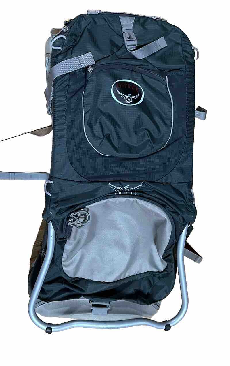 Osprey Poco Premium Black Baby Carrier for Hiking and Travel  -image