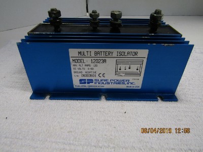 sure power battery isolator 13023a sure power battery isolator 13023a