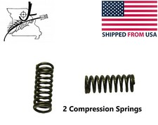 2 Small Compression Steel Springs 0.156" OD 0.116" ID 0.410" L Music Wire 0.02"