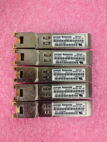 2pcs Juniper QFX-SFP-1GE-T 740-013111 1GE SFP-TX 100 M RJ45 SFP-1GE-T - Afbeelding 6 van 7