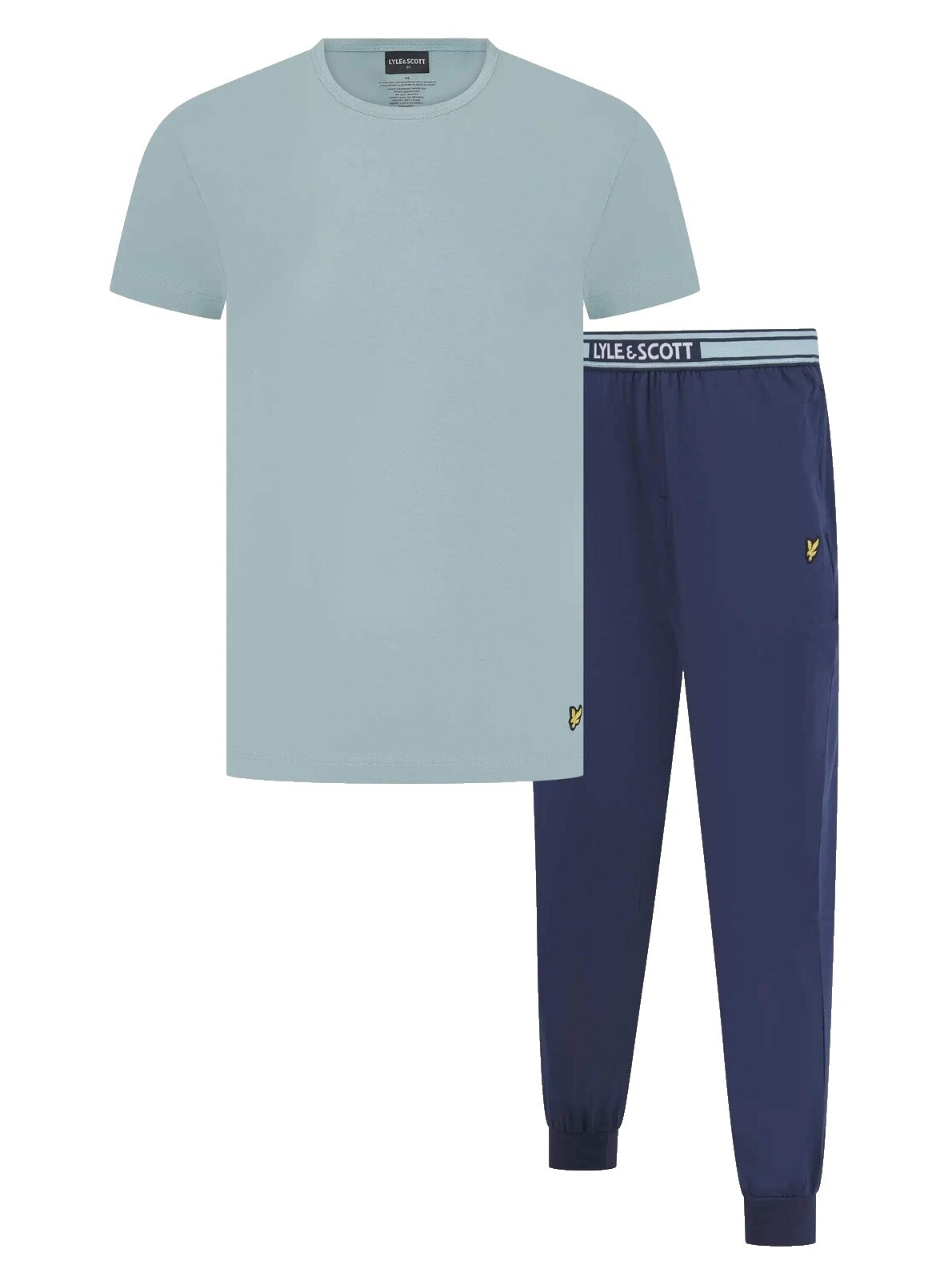 Lyle & Scott Lyle & Scott Pijama Para Hombre Cash Bayberry/Peacoat, Bayberry/Peacoat, XL Pijama Munich Hombre