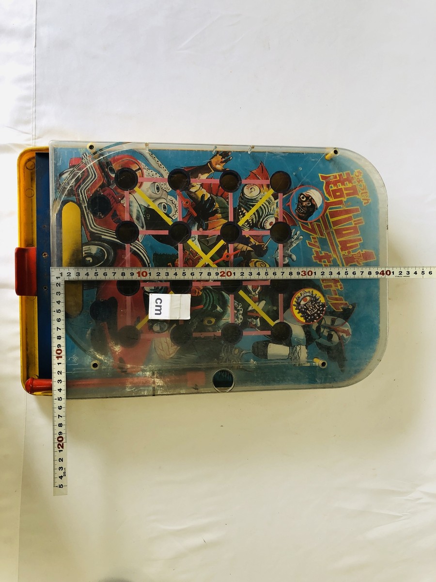 Y4933 TOY pinball game Choujin Barom one Barom-1 Bandai Japan