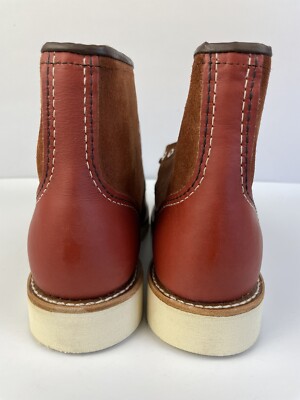 Red Wing Boots 8819 Men's 9.5 D With Box Mixed Leather Oro Russet