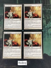 4x MTG Ethereal Armor - Return to Ravnica (RTR) (Playset)