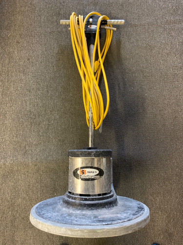 Triple S SSS floor Buffer Q-LINE SERIES Q-205 low speed Quiet scrubber polisher