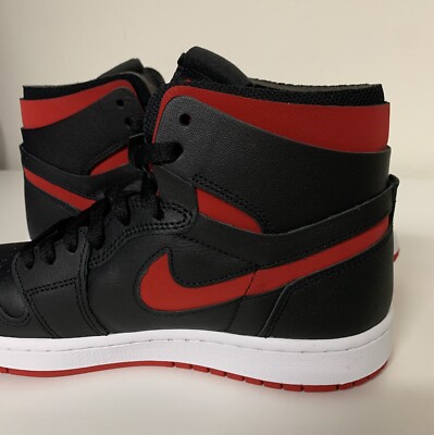 Nike Air Jordan 1 High Zoom CMFT Bred Women's Sz 8 Black Red White