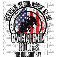 Sublimation Transfer Print Sellin My Soul Ready to Press Heat Transfer